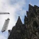Kölner Dom Gerüst abgebaut