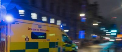 Krankenwagen England Nacht