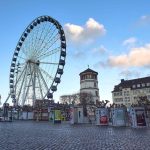 Düsseldorf Burgplatz Riesenrad Wheel of Vision 2020