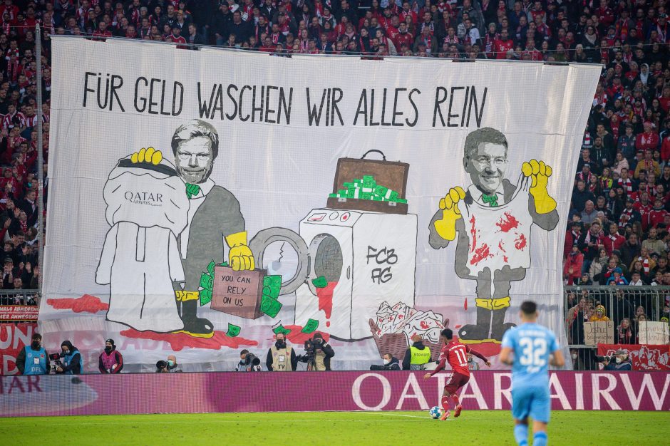 FC Bayern München Fans Kritik Katar