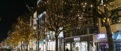 Düsseldorf Kö Königsallee Shoppen Winter Weihnachten