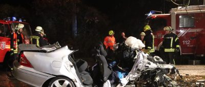 Tödlicher Autounfall in Vetschau