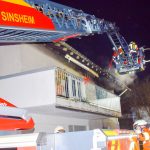 Adventskranz brennt Zuzenhausen