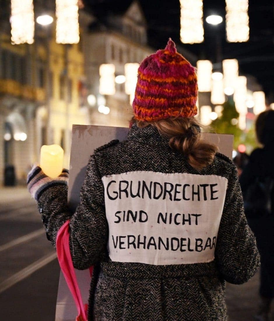 Coronavirus - Proteste in Thüringen gegen Corona-Maßnahmen