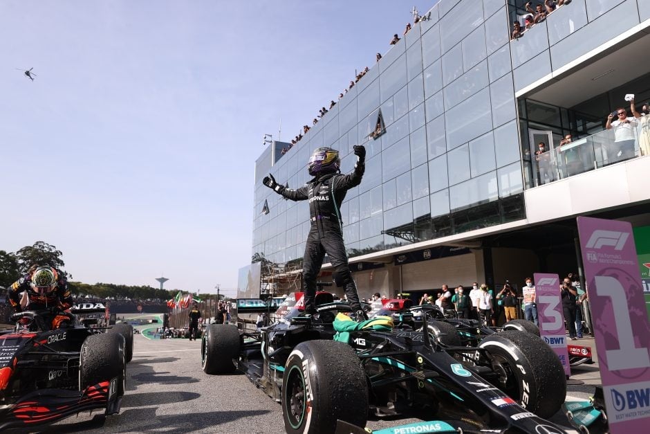 Lewis Hamilton Brasilien