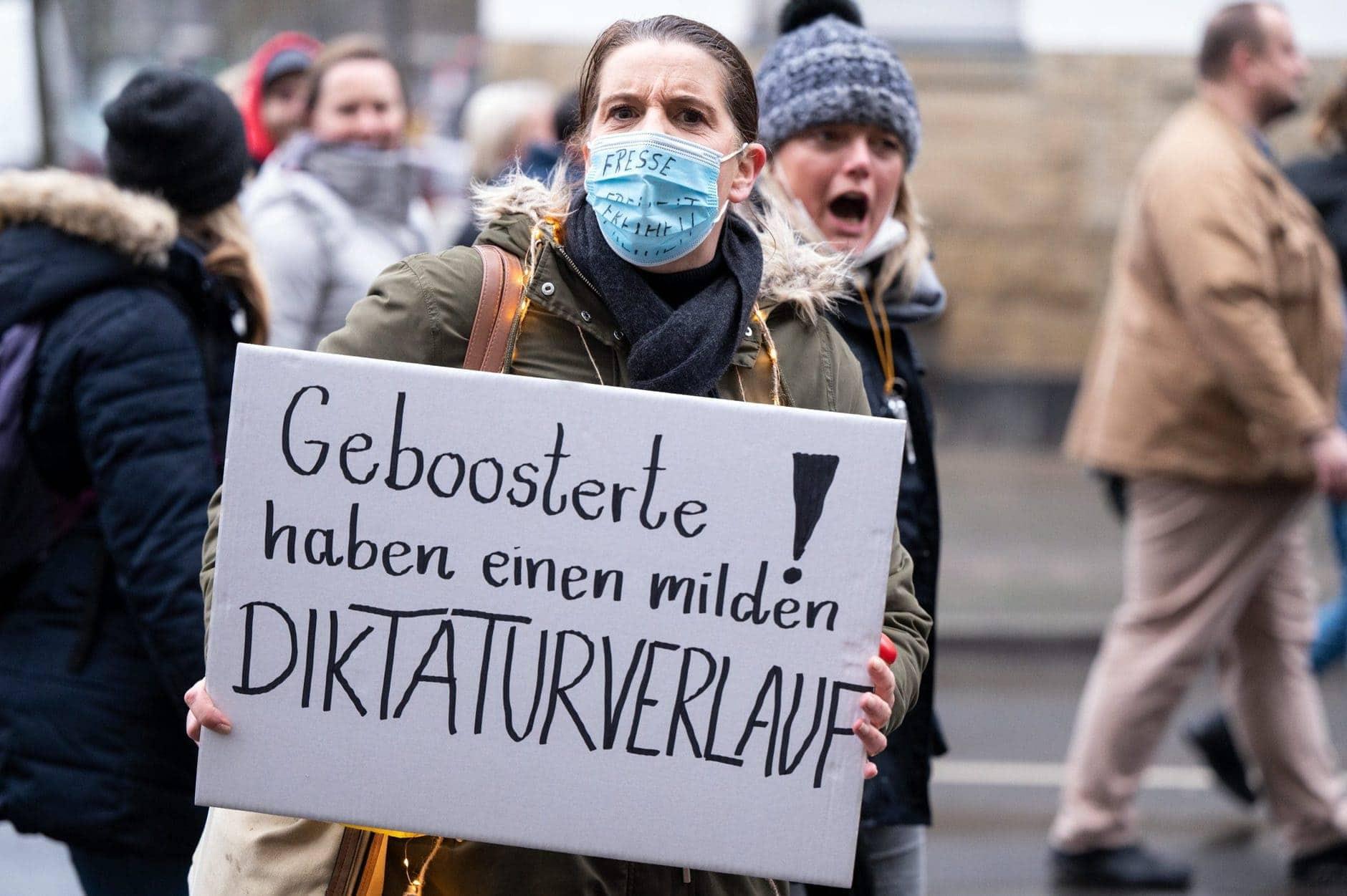 Coronavirus - Proteste - Düsseldorf