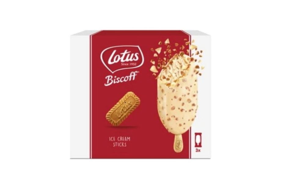 Lotus Ice Cream Sticks White