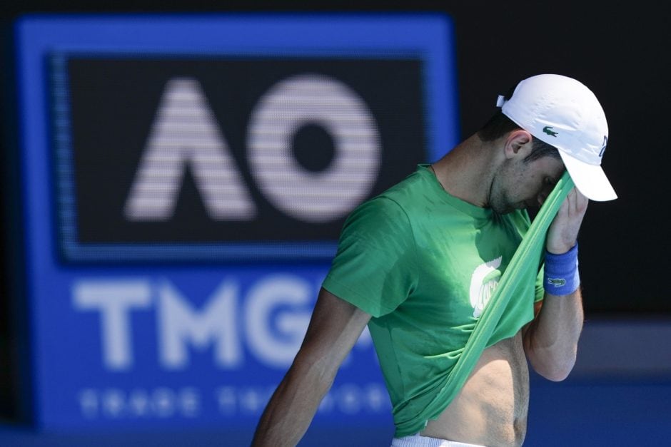 Novak Djokovic Australien 2022