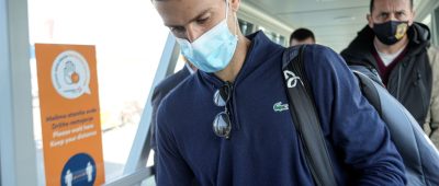 Novak Djokovic Landung Belgrad