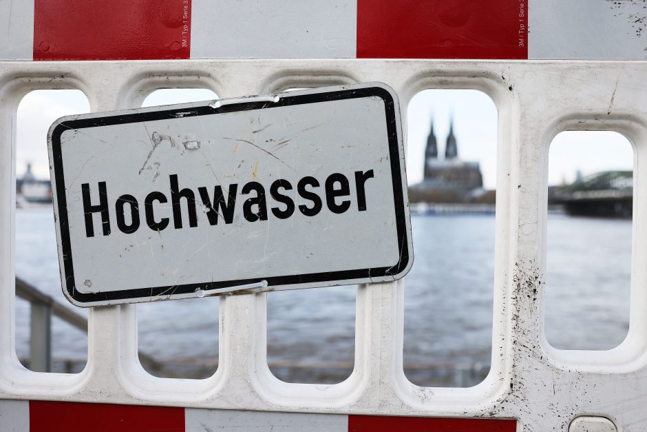 Hochwasser Köln Rhein