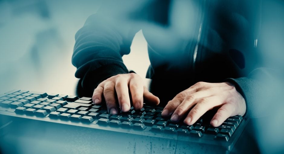 Cyberkriminalität Hacker Internet Computer Laptap