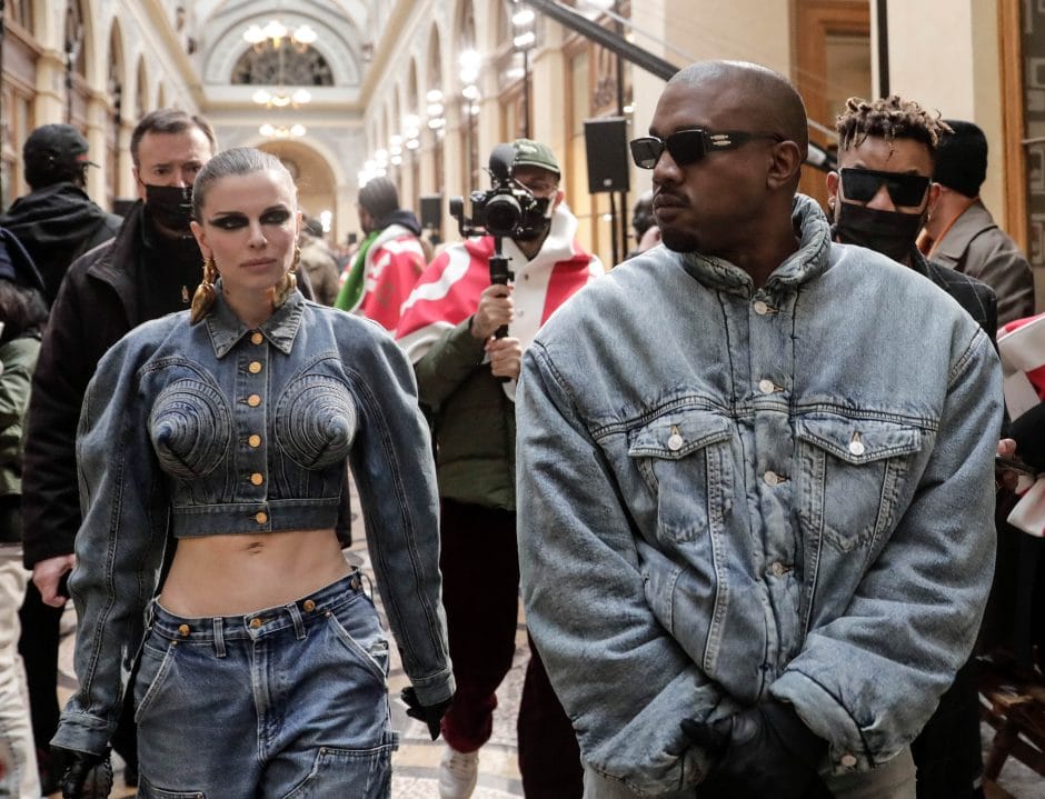 Rapper Kanye West und Schauspielerin Julia Fox