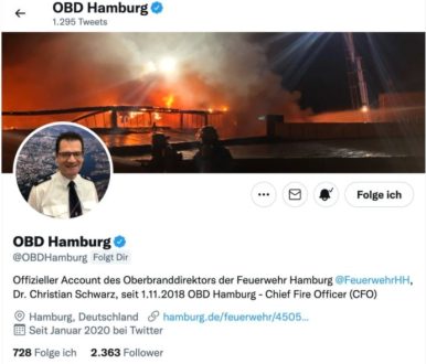 Twitteraccount Hamburg OBD