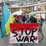 Ukraine-Konflikt - Demo in Düsseldorf