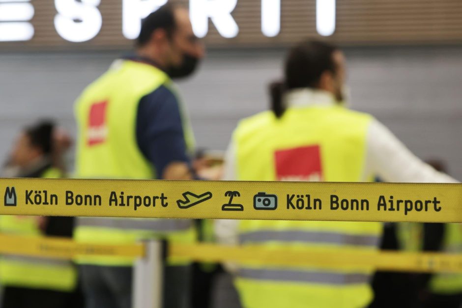 Flughafen Köln/Bonn Streik