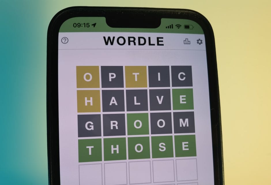 Handyspiel Wordle