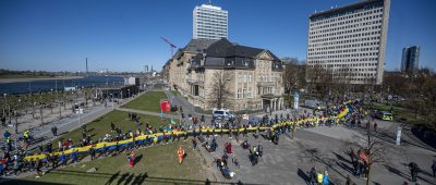 Ukraine-Konflikt - Proteste in Düsseldorf
