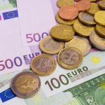 Banknoten Euro Münzen Scheine Geld