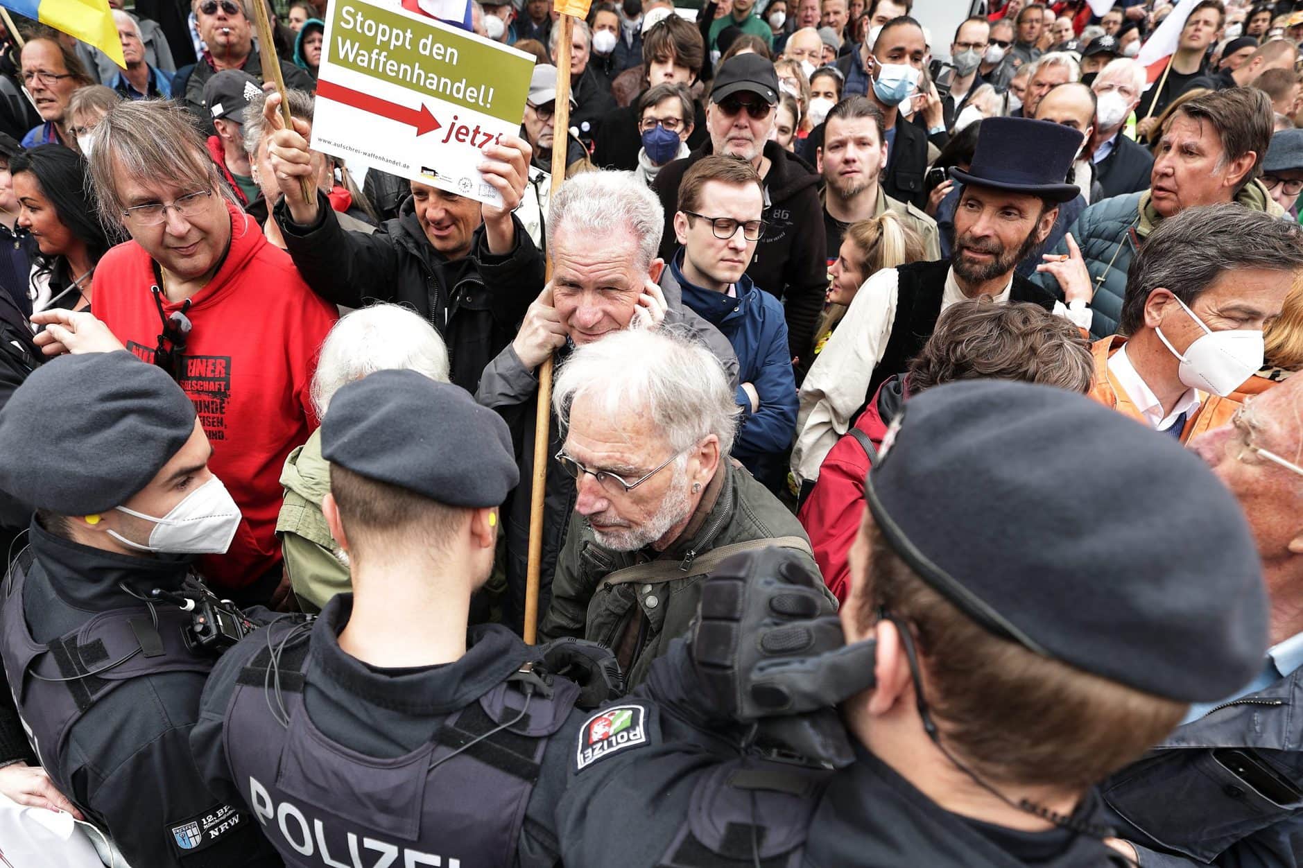 1. Mai Düsseldorf Polizei