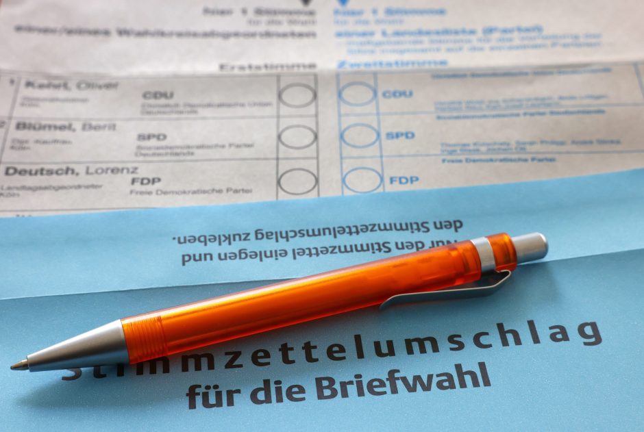 Briefwahl NRW-Landtagswahl 2022