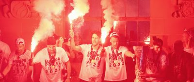 Eintracht Frankfurt feiert Europa-League-Sieg