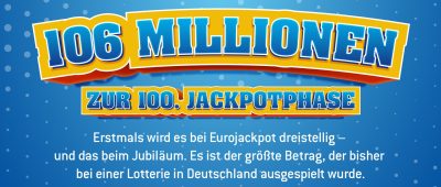 Eurojackpot 106 Millionen Euro