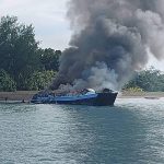 Fährenbrand auf den Philippinen