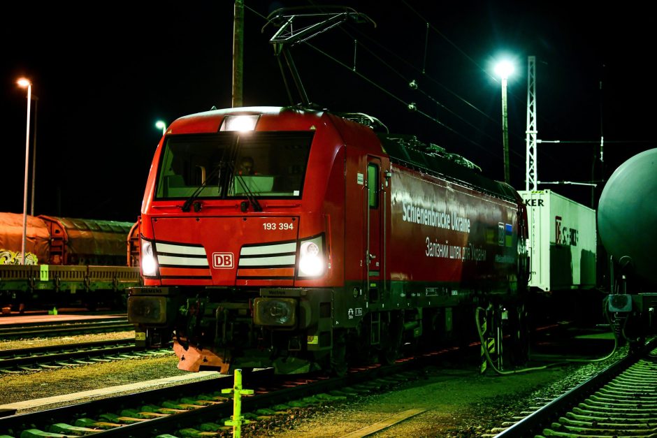 Güterzug der Deutschen Bahn