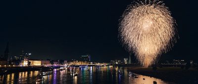 Japan-Tag in Düsseldorf Feuerwerk