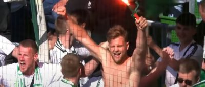 Niklas Füllkrug Pyrotechnik Werder Bremen
