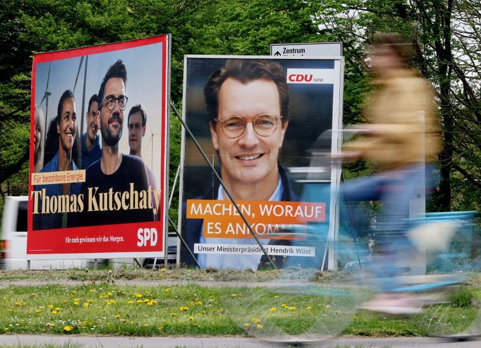 Wahlplakate in Köln