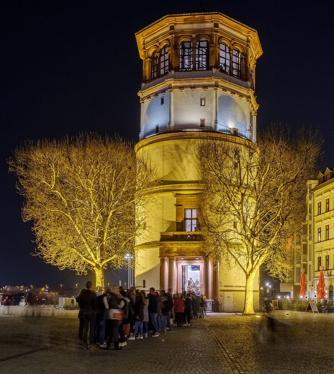 Schlossturm Nacht der Museen Düsseldorf