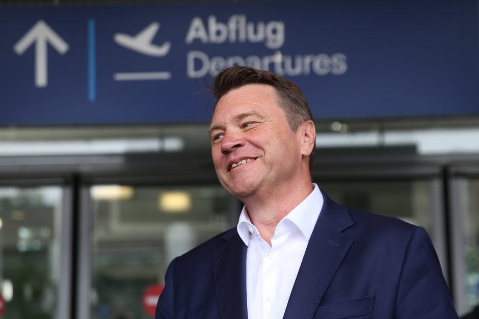 Flughafen-Geschäftsführer Thomas Schnalke