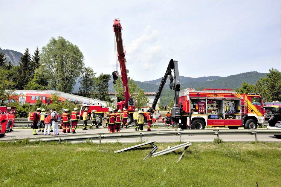 Tote bei Zugunglück in Oberbayern