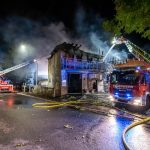 Großbrand in Iserlohn: Straßensperrung