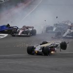 Formel 1 Silverstone Unfall Zhou