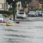 Gewitter Überflutung Juni 2022 Mönchengladbach