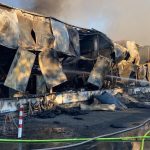 Lagerhalle in Haan abgebrannt
