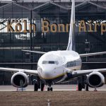 Flughafen Köln/Bonn Ryanair-Flugzeug