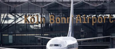 Flughafen Köln/Bonn Ryanair-Flugzeug