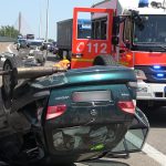Unfall auf Autobahn 565