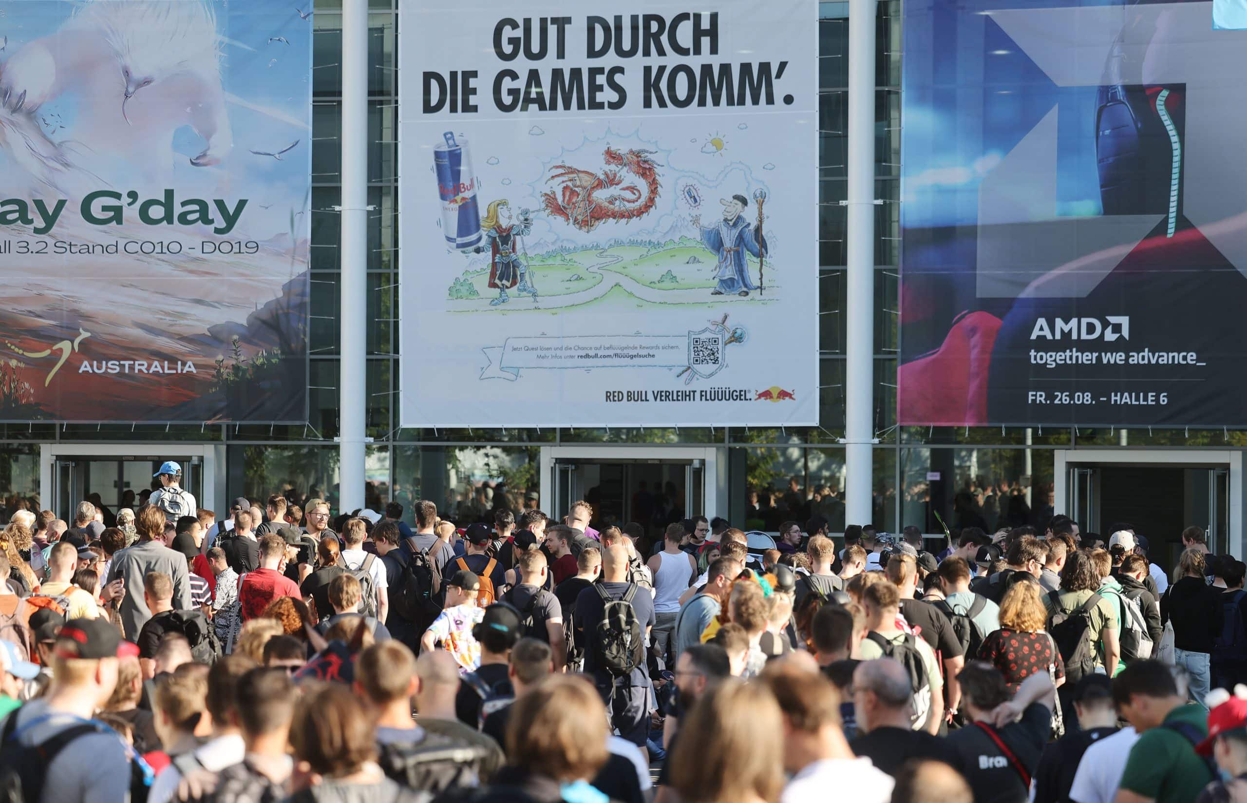 Gamescom Köln 2022, erster Publikumstag