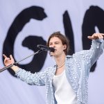 Giant Rooks Sänger Frederik Rabe beim Hurricane Festival 2022