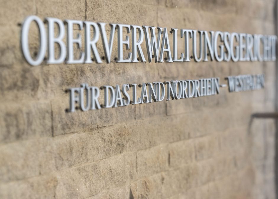 Das Oberverwaltungsgericht NRW in Münster.