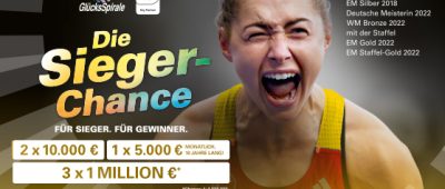 220908 Sieger-Chance – Sieger Chance unterstützt den Sport (c) GlücksSpirale