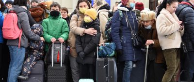 Flüchtlinge Krieg Ukraine Lviv