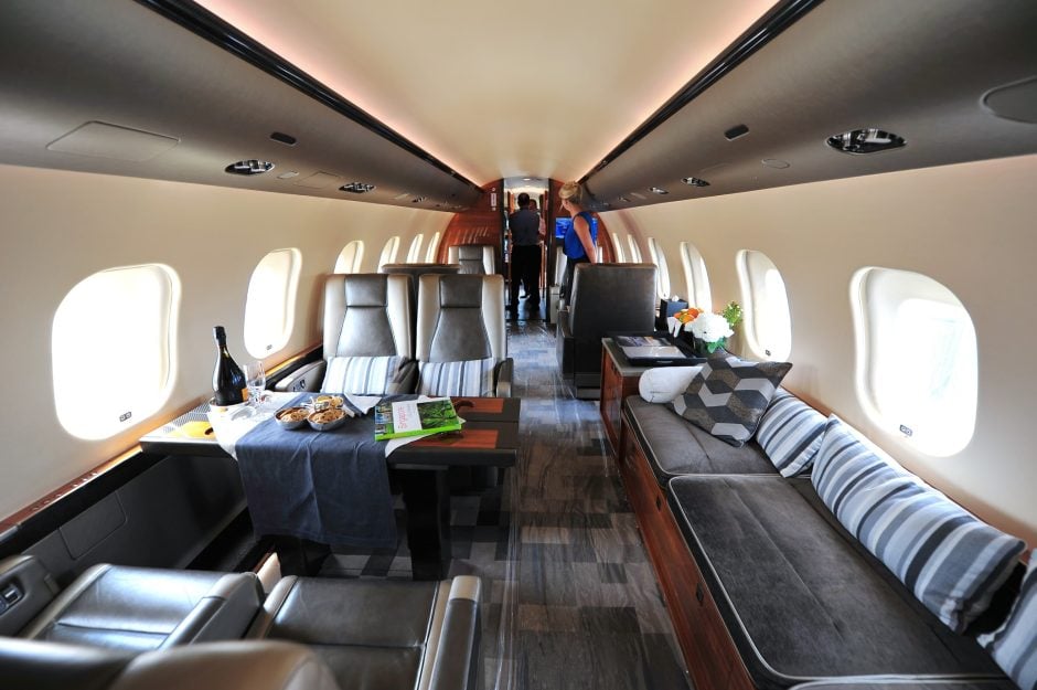 Privatjet Business Flugzeug Luxus Bombardier Global 6000