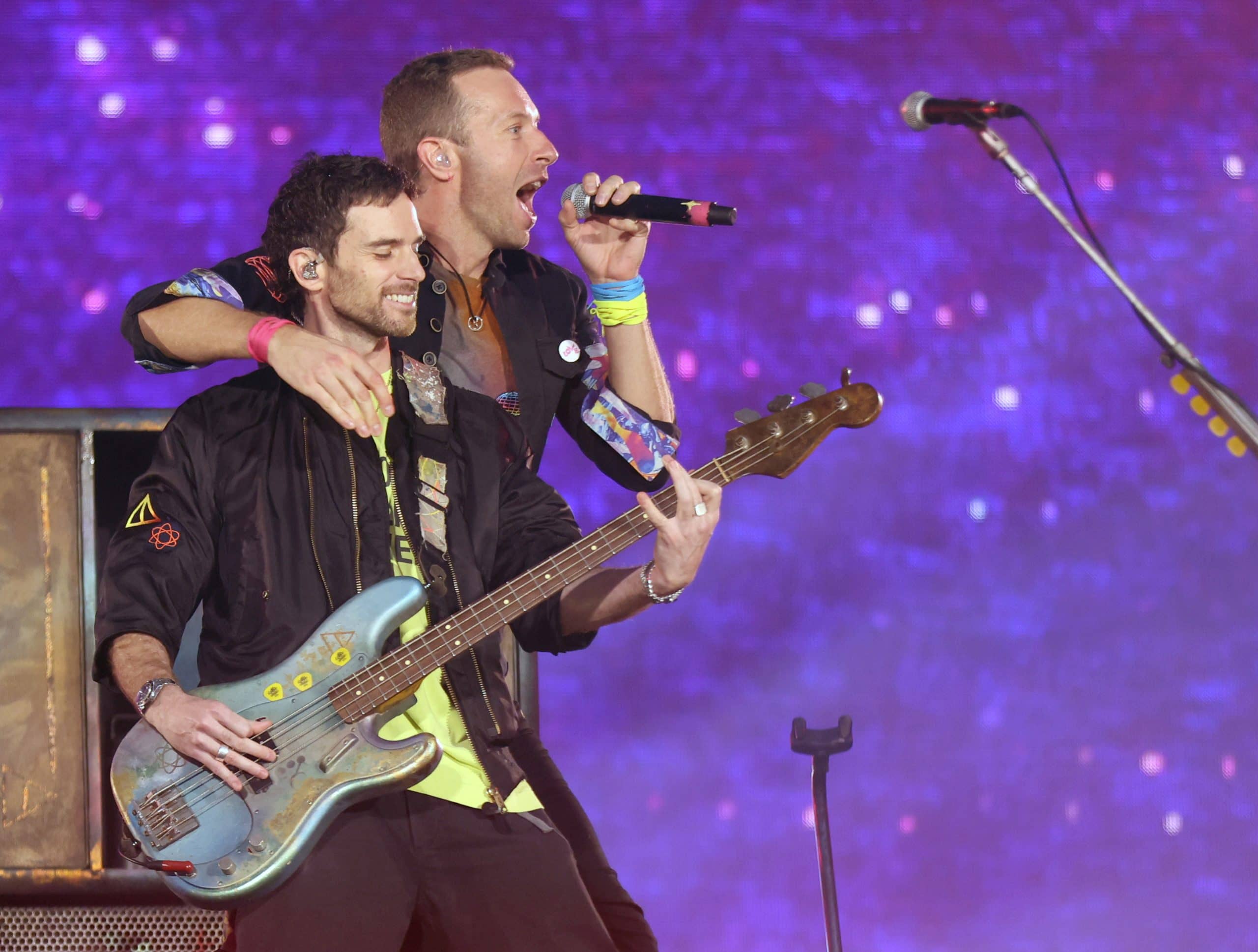 Coldplay MTV Europe Music Awards 2022 in Düsseldorf