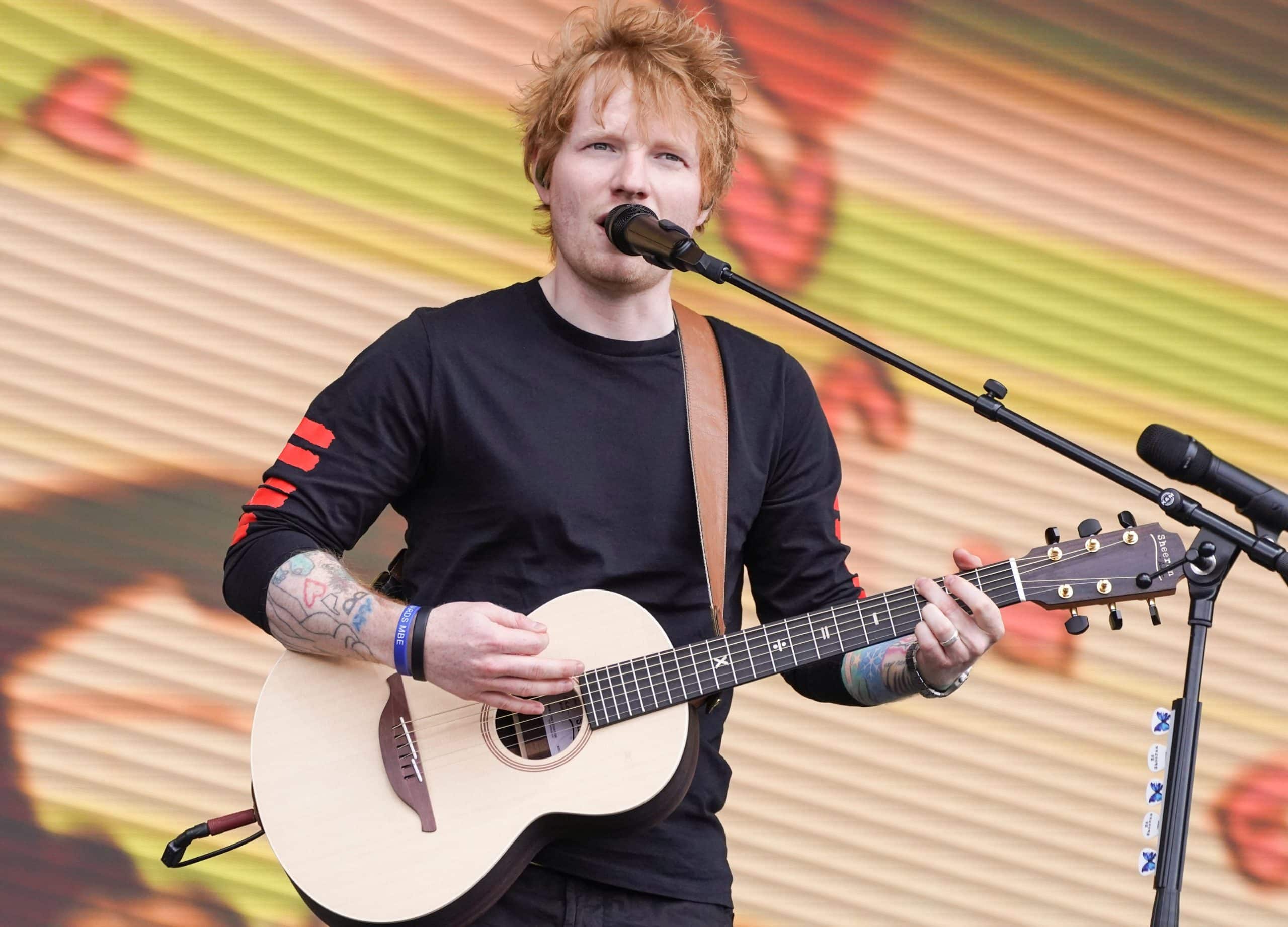 Ed Sheeran MTV Europe Music Awards 2022 in Düsseldorf