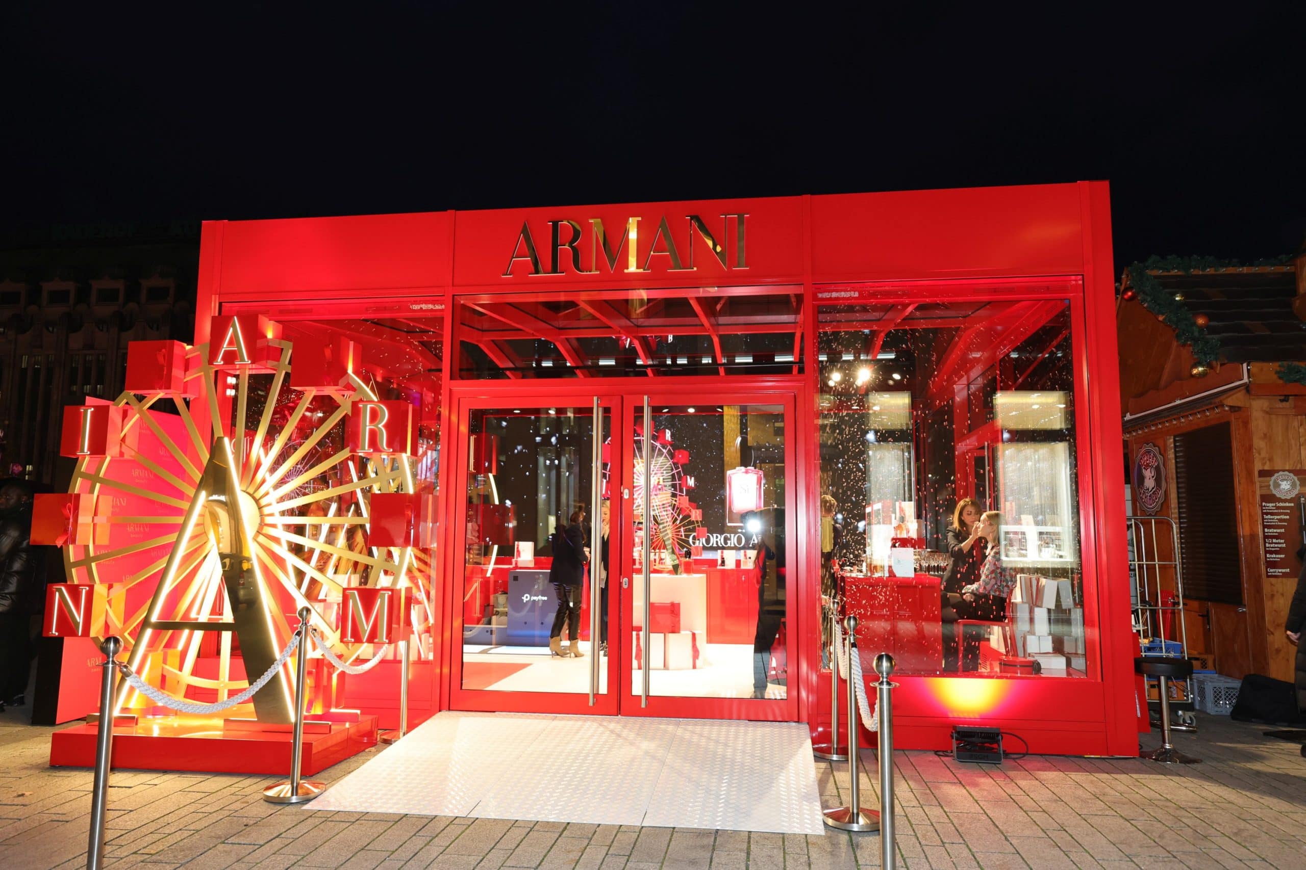 Giorgio Armani Beauty X-MAS Pop-Up Store Opening